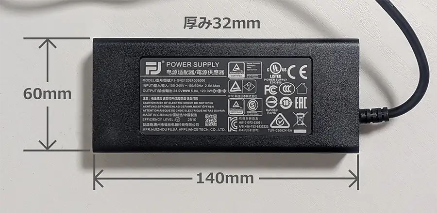 KTC M27T6 ACアダプター