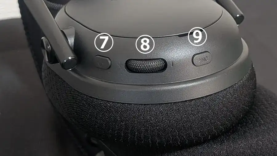 BlackShark V3 Pro インターフェイエス 右側