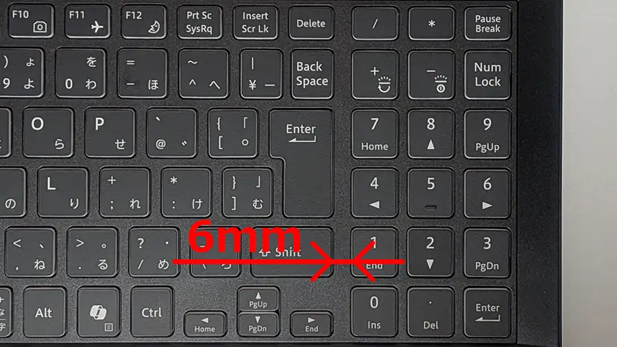 mouse G TUNE ゲーミングノート テンキー