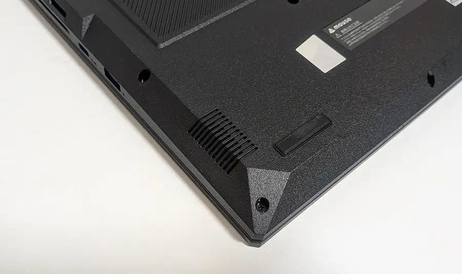 mouse G TUNE ゲーミングノート スピーカー