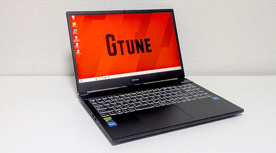 mouse G TUNE ゲーミングノート