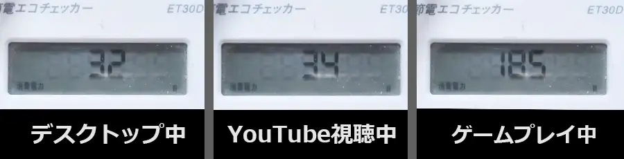 mouse G TUNE ゲーミングノート 消費電力