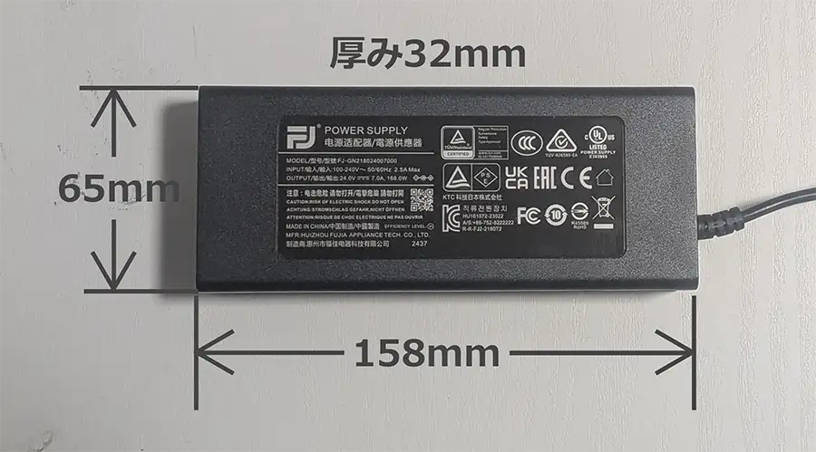 KTC H27P6 アダプター