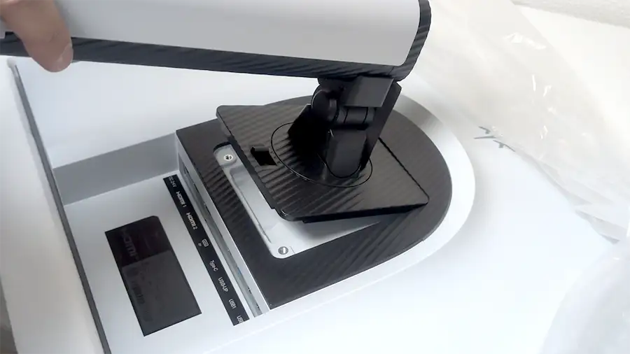 KTC H27P6 台座をセット