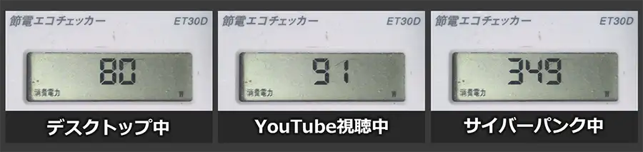 NEXTGEAR フルタワー 消費電力