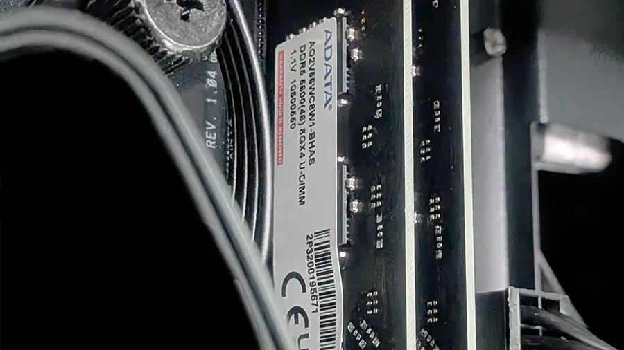 NEXTGEARのメモリ