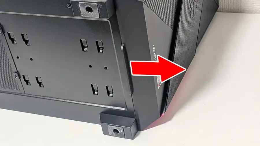 NEXTGEARのカバーを取る