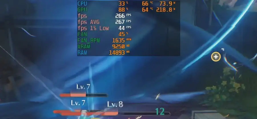 9700XとRTX5070Tiで鳴潮をプレイ MFG4倍