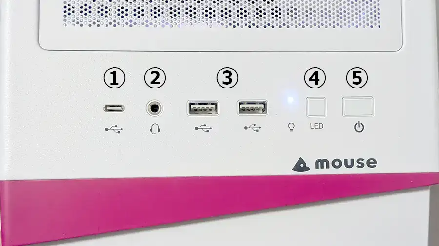 NEXTGEAR フルタワー インターフェイス