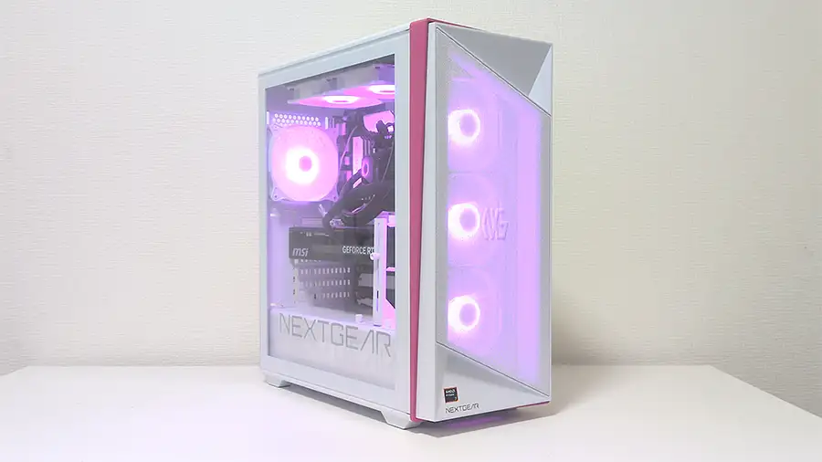 NEXTGEAR フルタワー パープル