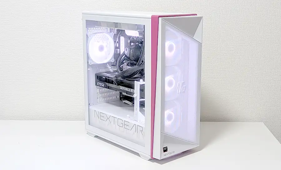 NEXTGEAR フルタワー 斜めから