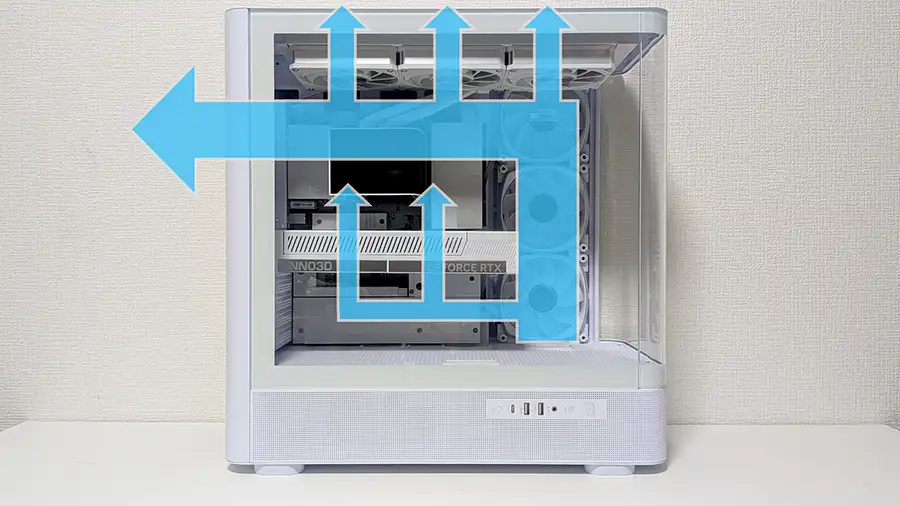 流界2のエアフロー