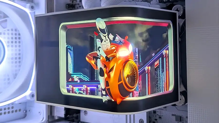 曲面液晶のプリセット