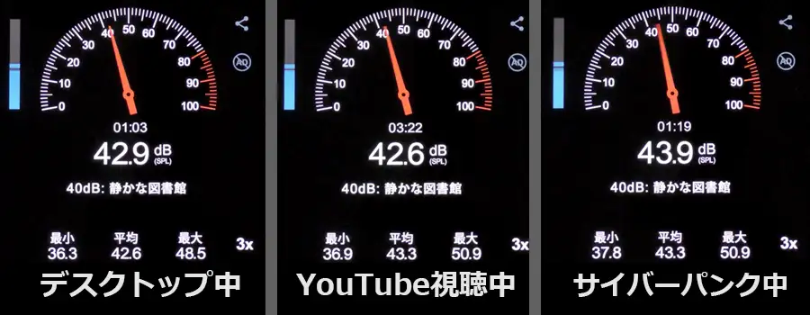 流界2 騒音チェック