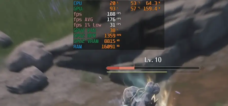 9700XとRTX5060Tiで鳴潮をプレイ フレーム生成