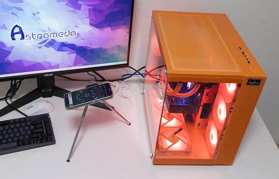 Astromeda ノイズチェック