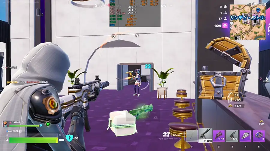 フォートナイト バトル