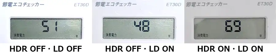 INNOCN　GA27T1 消費電力