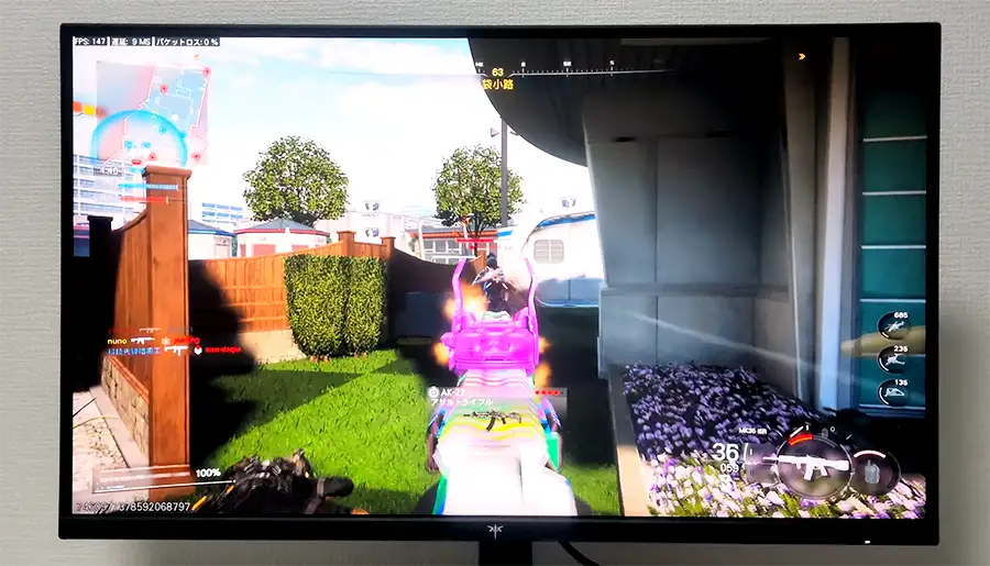 KTC H27E6S ゲーム映像サンプル