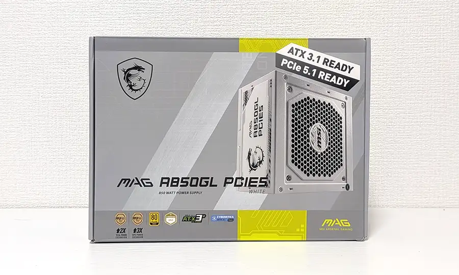 MSI MAG A850GL PCIE5 WHITE 850W