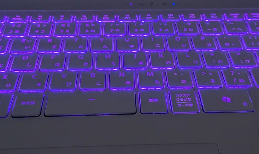 NEXTGEAR ゲーミングノートPC キーボードRGB