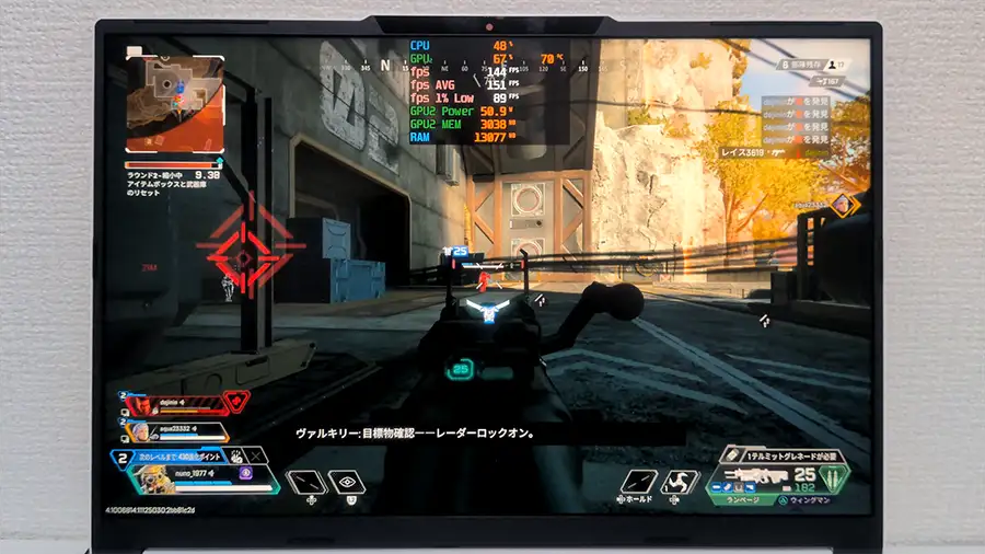 NEXTGEAR ゲーミングノートPC YouTube配信