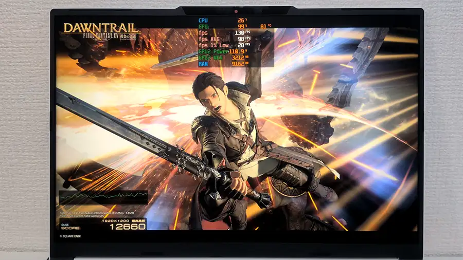 NEXTGEAR ゲーミングノートPC FF14