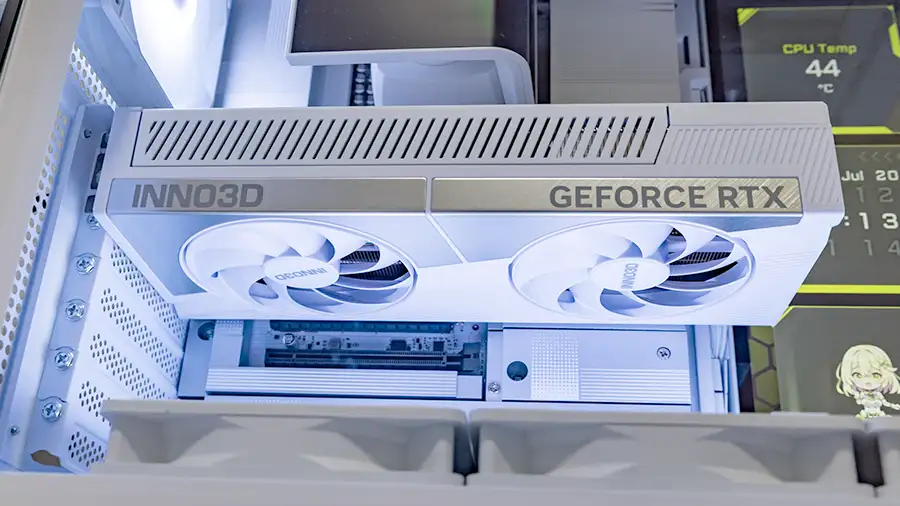 RTX 5080 GPUファンがオフ