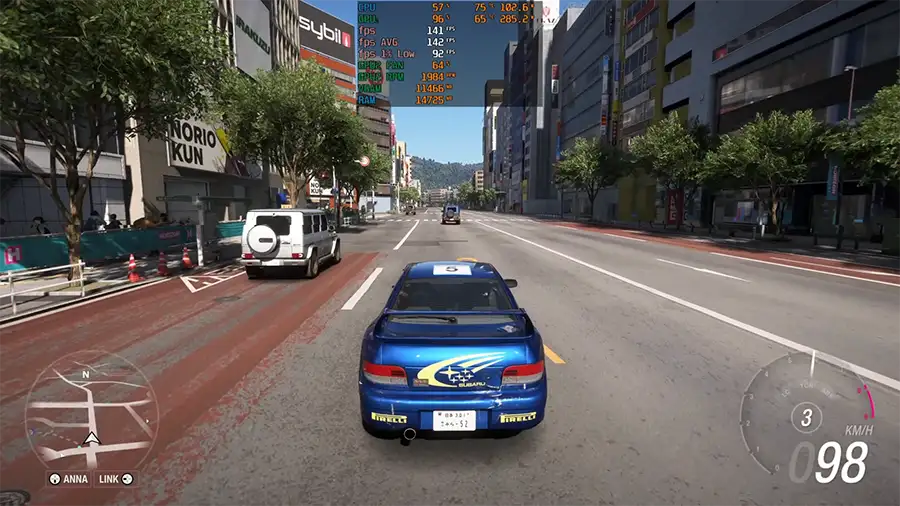 RTX 5080 WQHD FH6