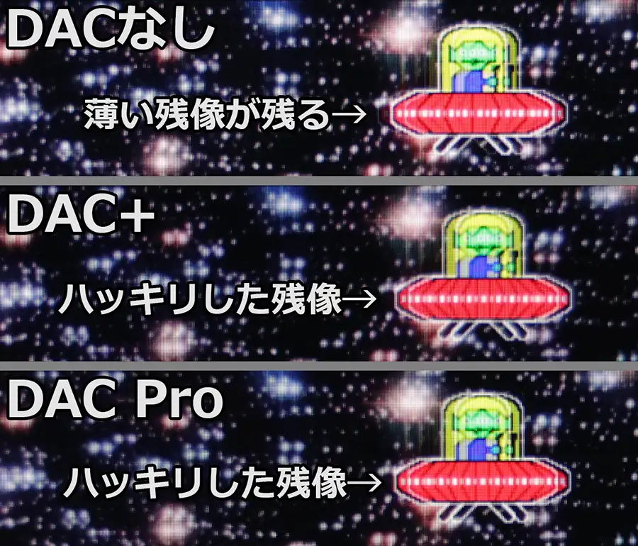 UFOにてDACの検証