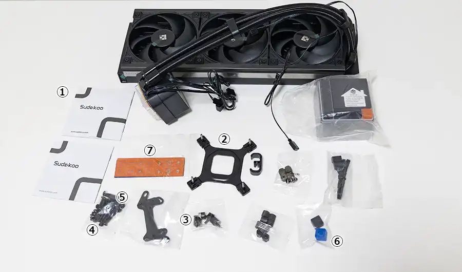 SUDOKOO ENERGLO360 付属品